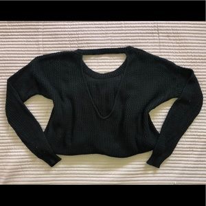 Forever 21 ⚫️ Open back Sweater